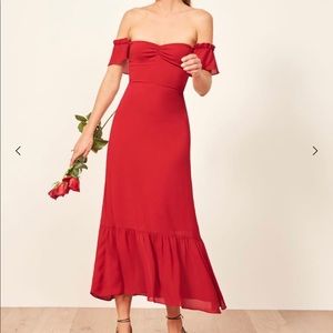 Reformation butterfly dress!